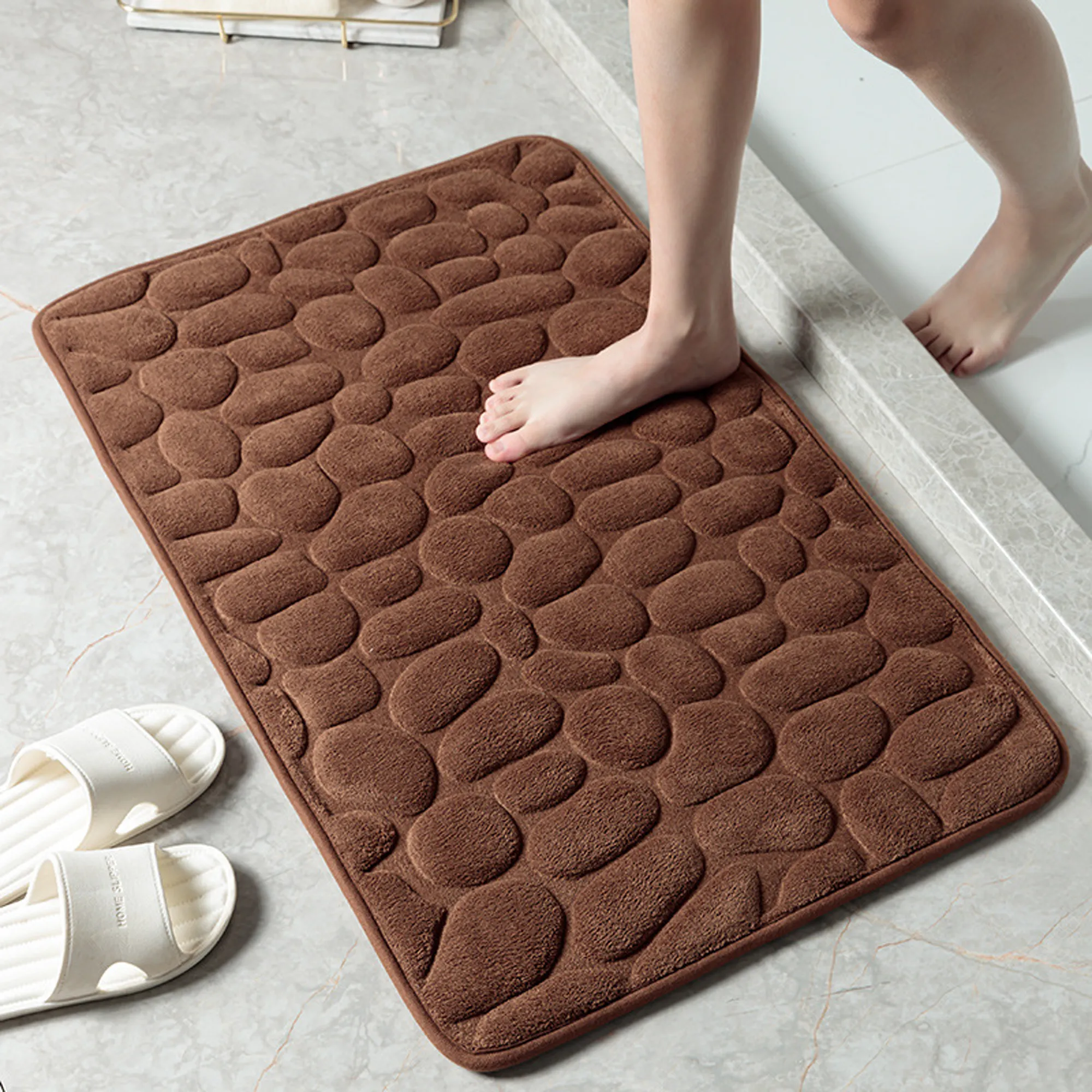 Cobblestone Embossed Mat