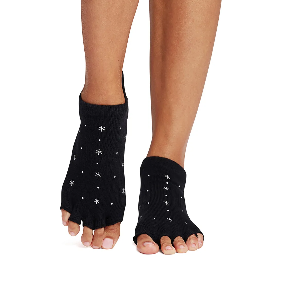 Half Toe Low Rise Grip Socks