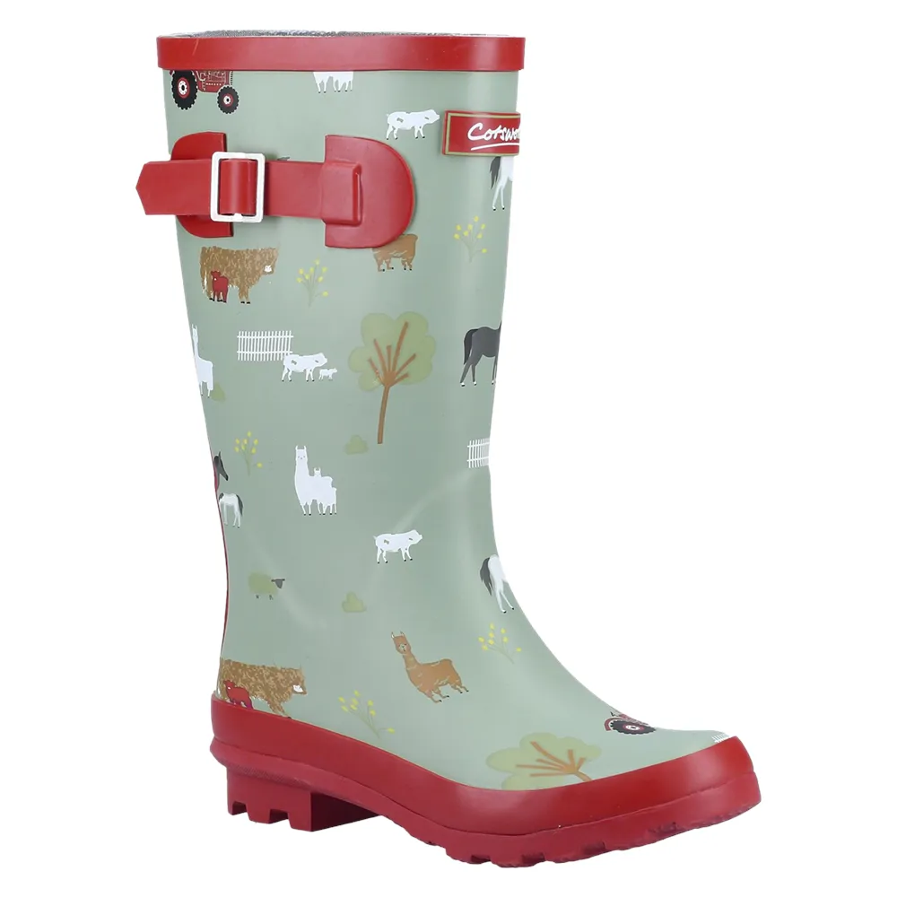 Kids Farmyard Wellingtons Farm