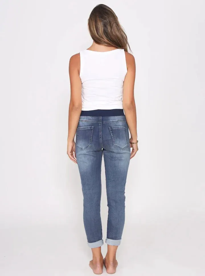 Monaco Jeans Riley Jogger PDN320MJ - Blue wash
