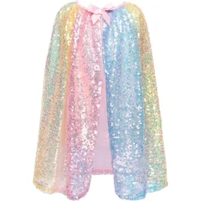 Ombre Sequin Cape - Size 4-6 Years