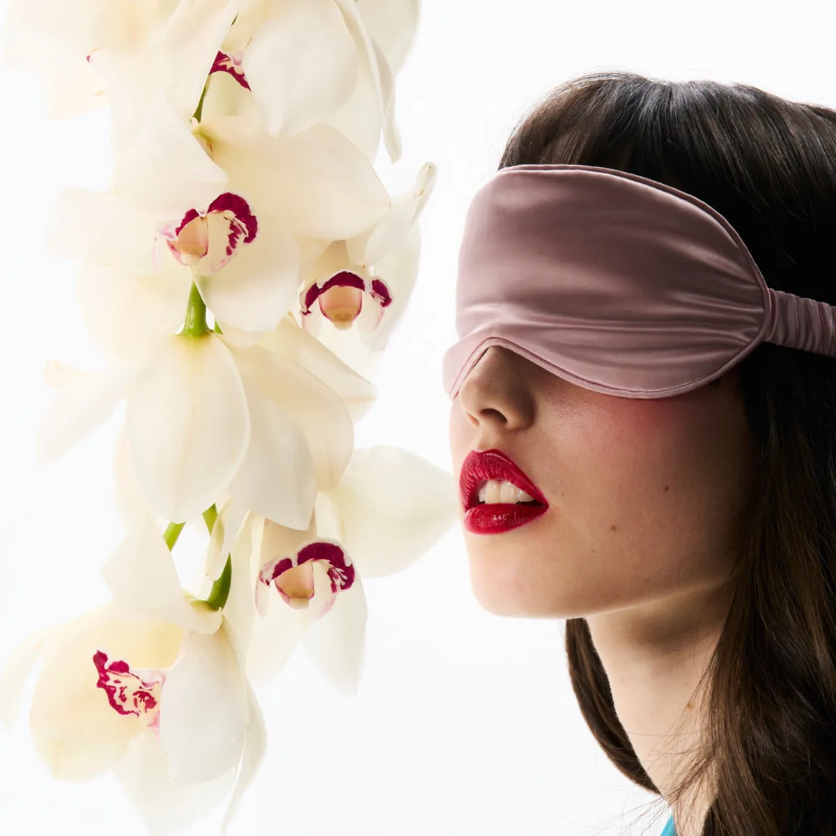 Pure Silk Sleep Mask-pink