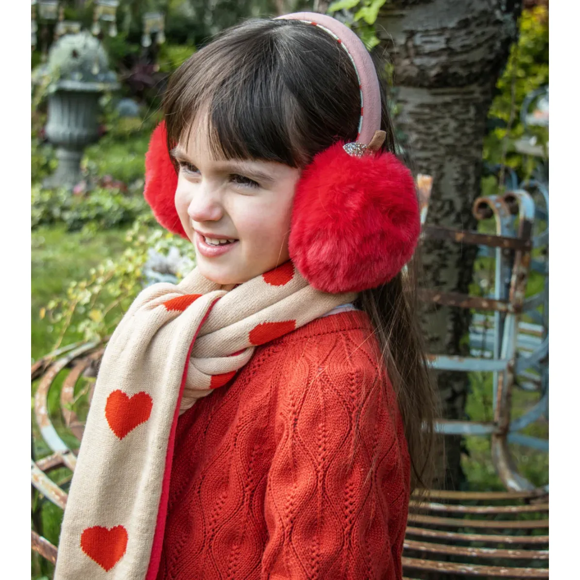 Rockahula Rosy Apple Earmuffs
